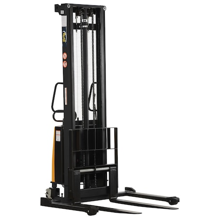 Vestil Powered Lift Adjustable Stacker, Load Cap. 2000 lb. SL-150-AA